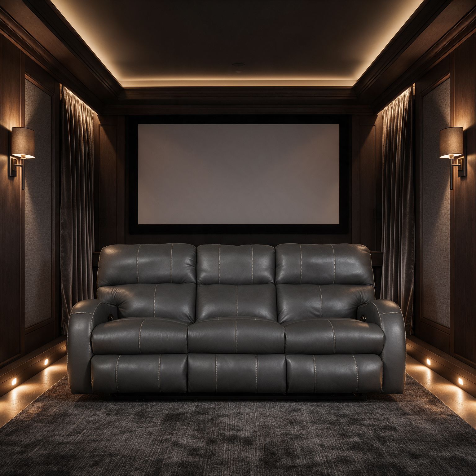 Angelo power reclining sofa for comfortable movie viewing
