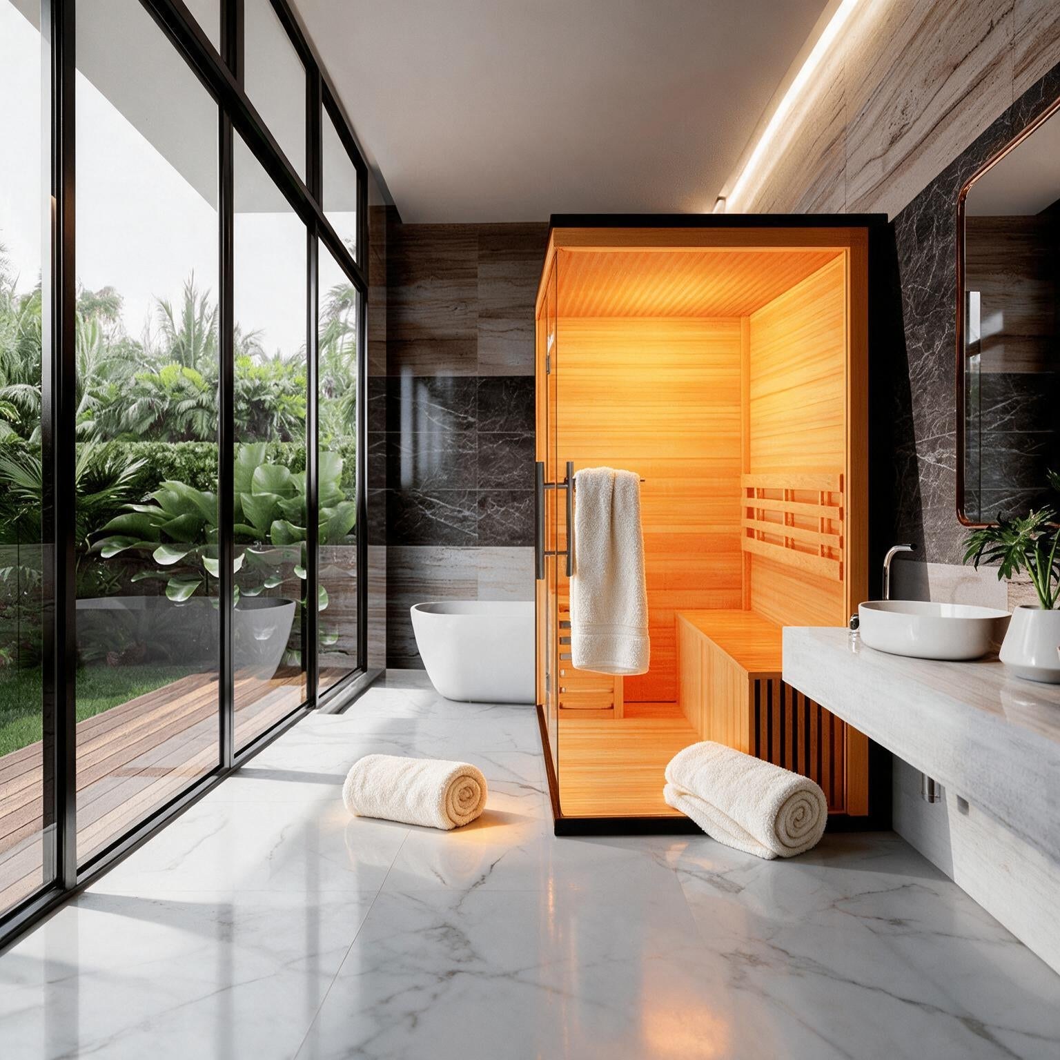 3 Person Home Steam Sauna | Traditional 7™