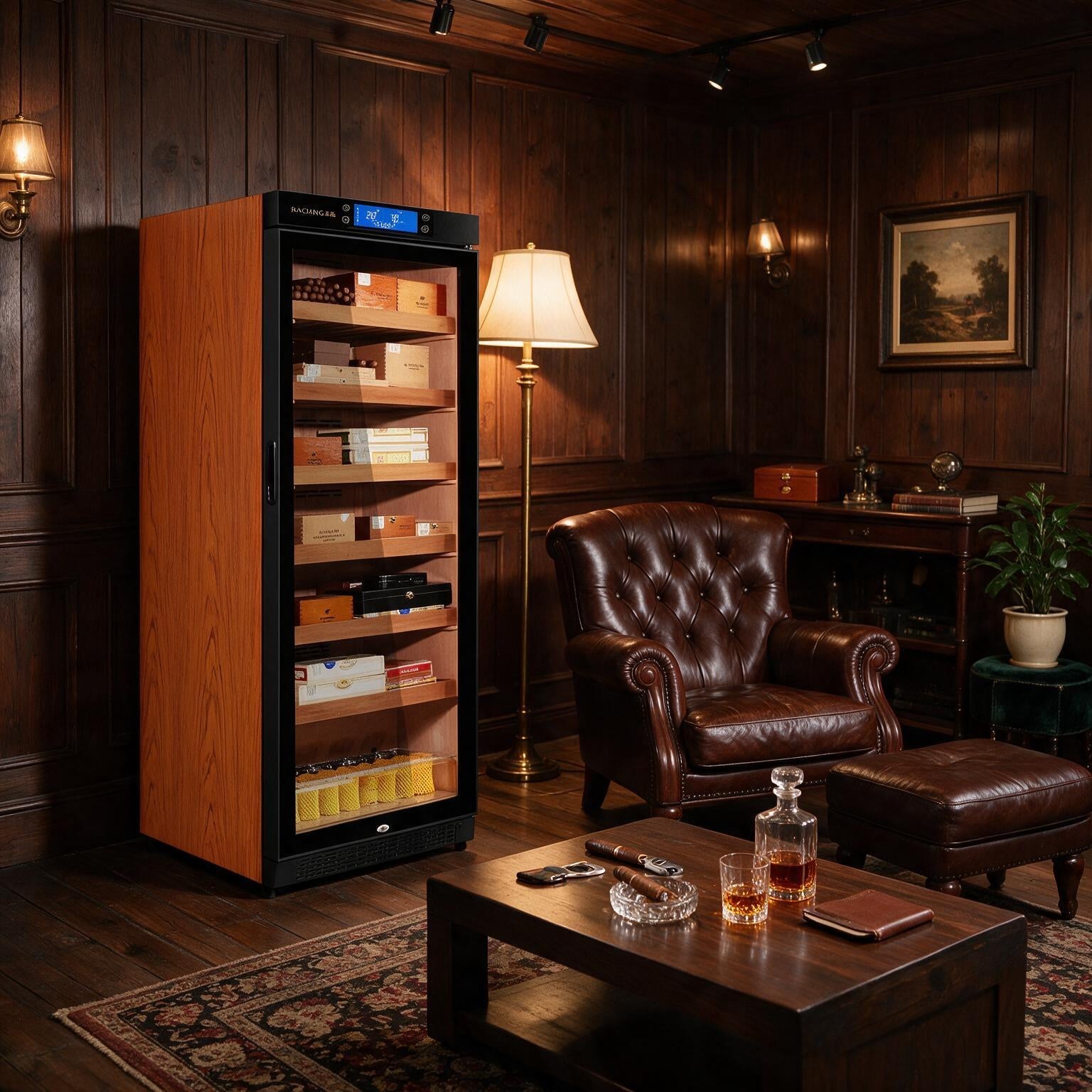 C330A Raching Electronic Cigar Humidor Cabinet | 1,300 Cigars