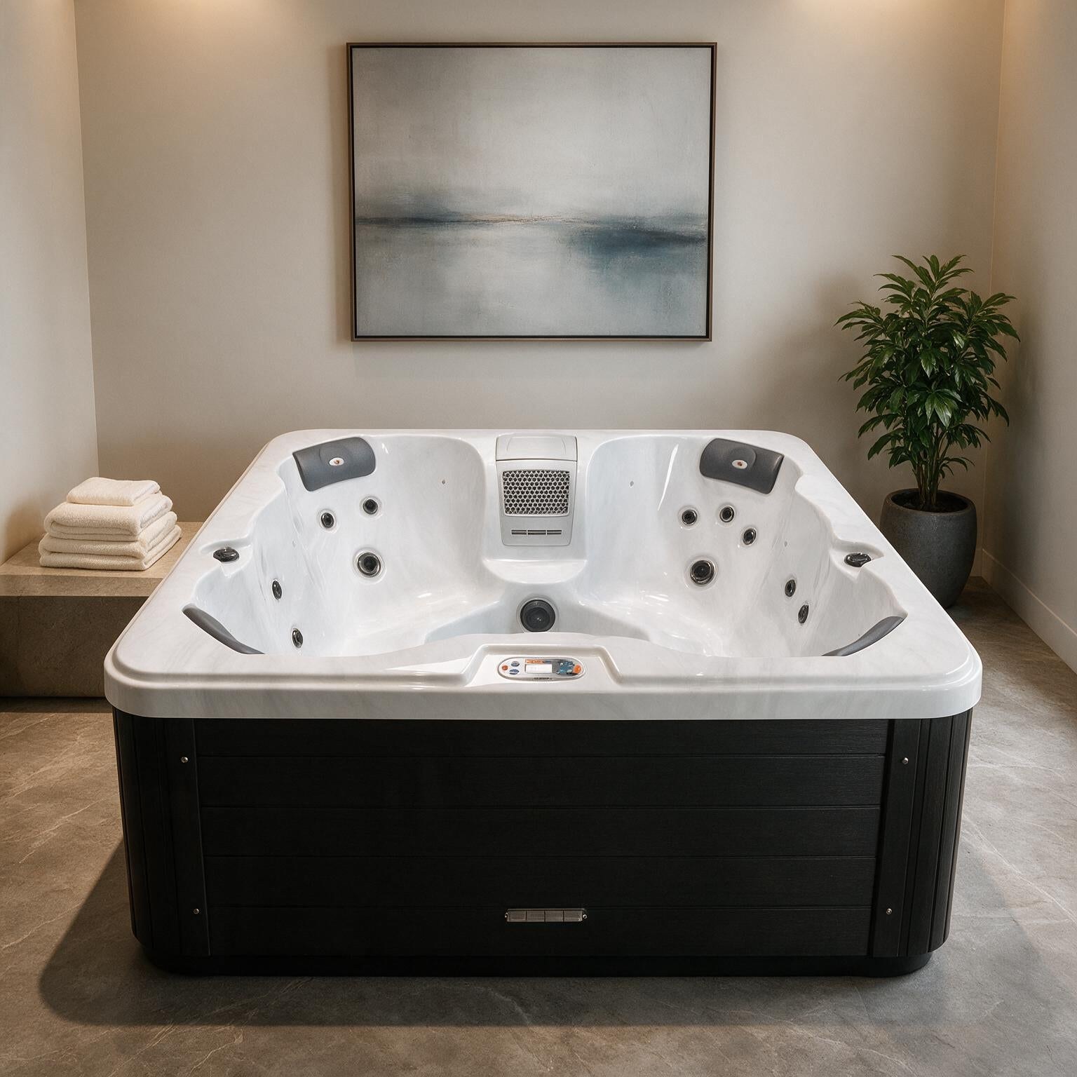 CSC Delaware 5-Person Plug And Play 18-Jet Spa With LED Lighting