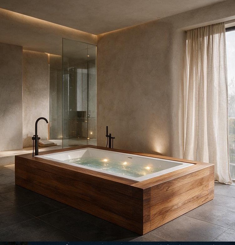 Jacuzzi Elara 60-Inch Drop-In Whirlpool Bath