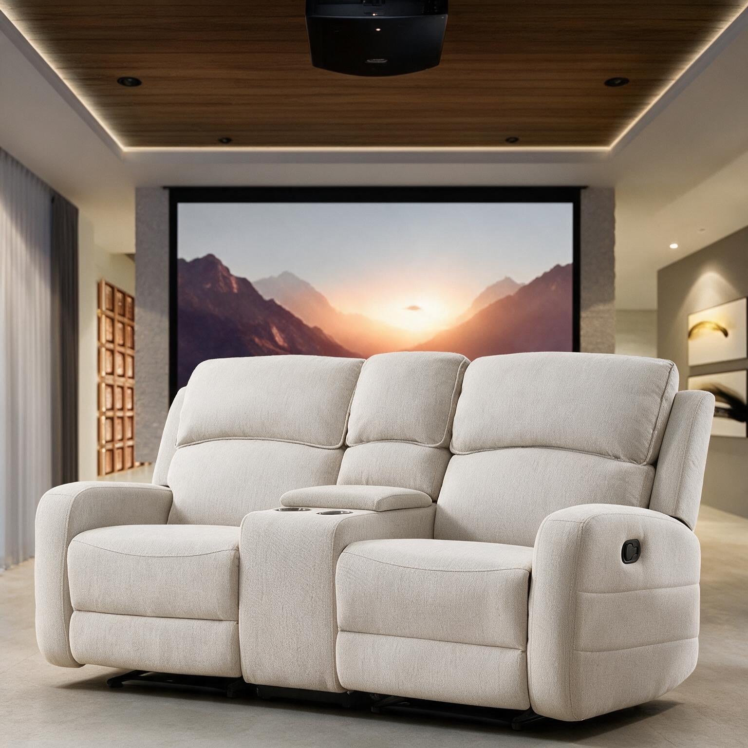 Manual Reclining Loveseat