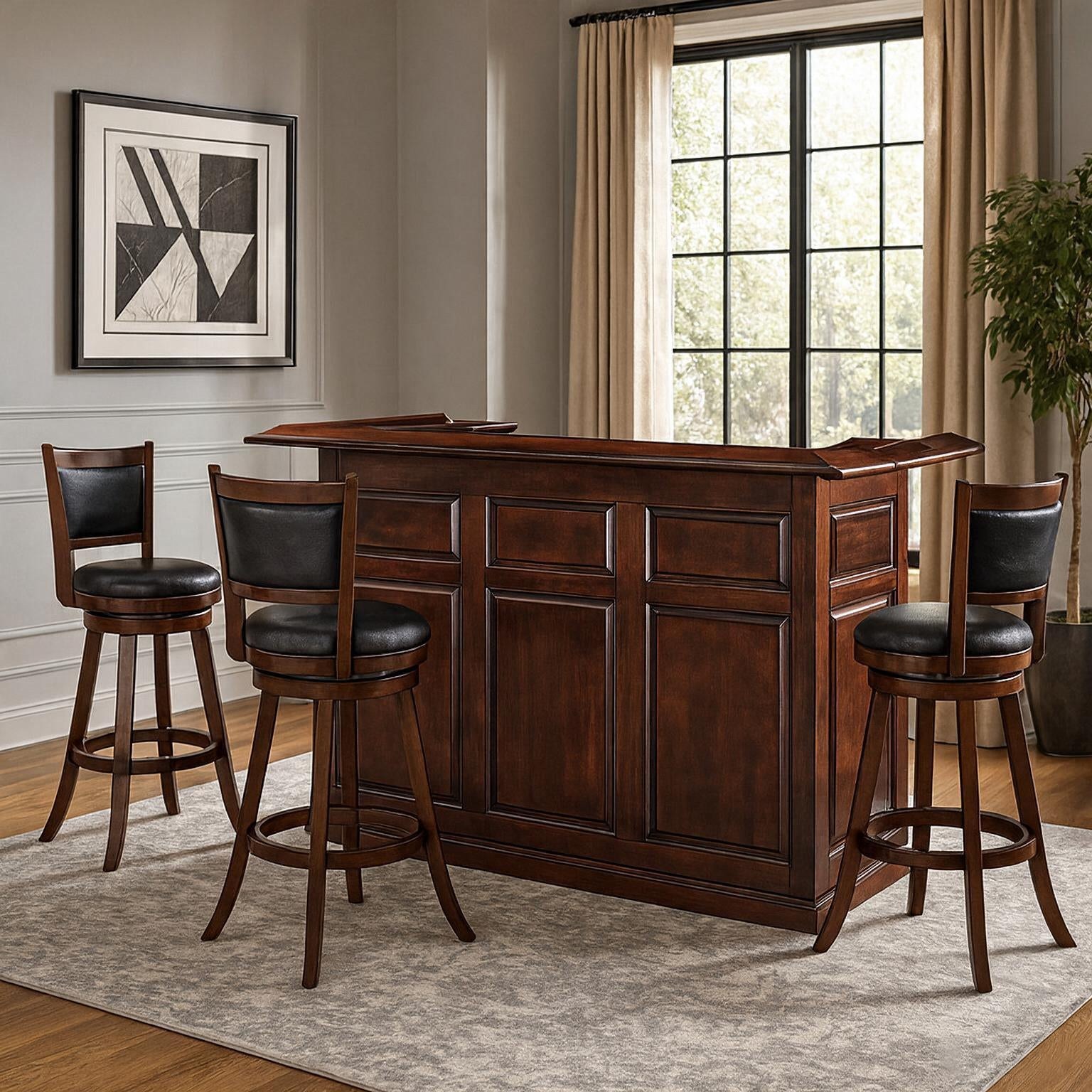 RAM Pub Series 72" Dry Bar Chestnut