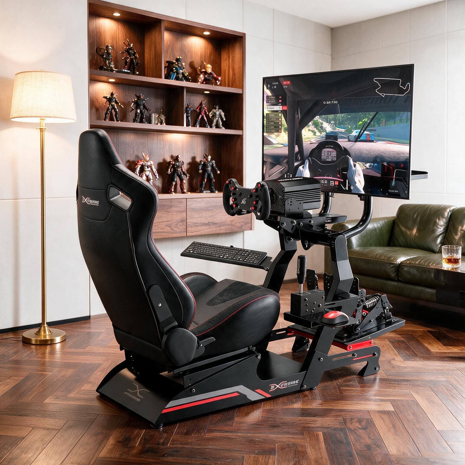 SIM RACING COCKPIT XT PREMIUM 3.0 FULL ACCESSORIES