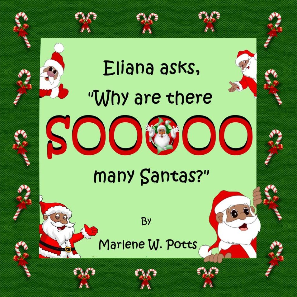 Cover of Soooo Many Santas by Marlene W. Potts