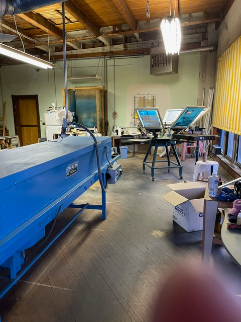 Screen-printing workshop