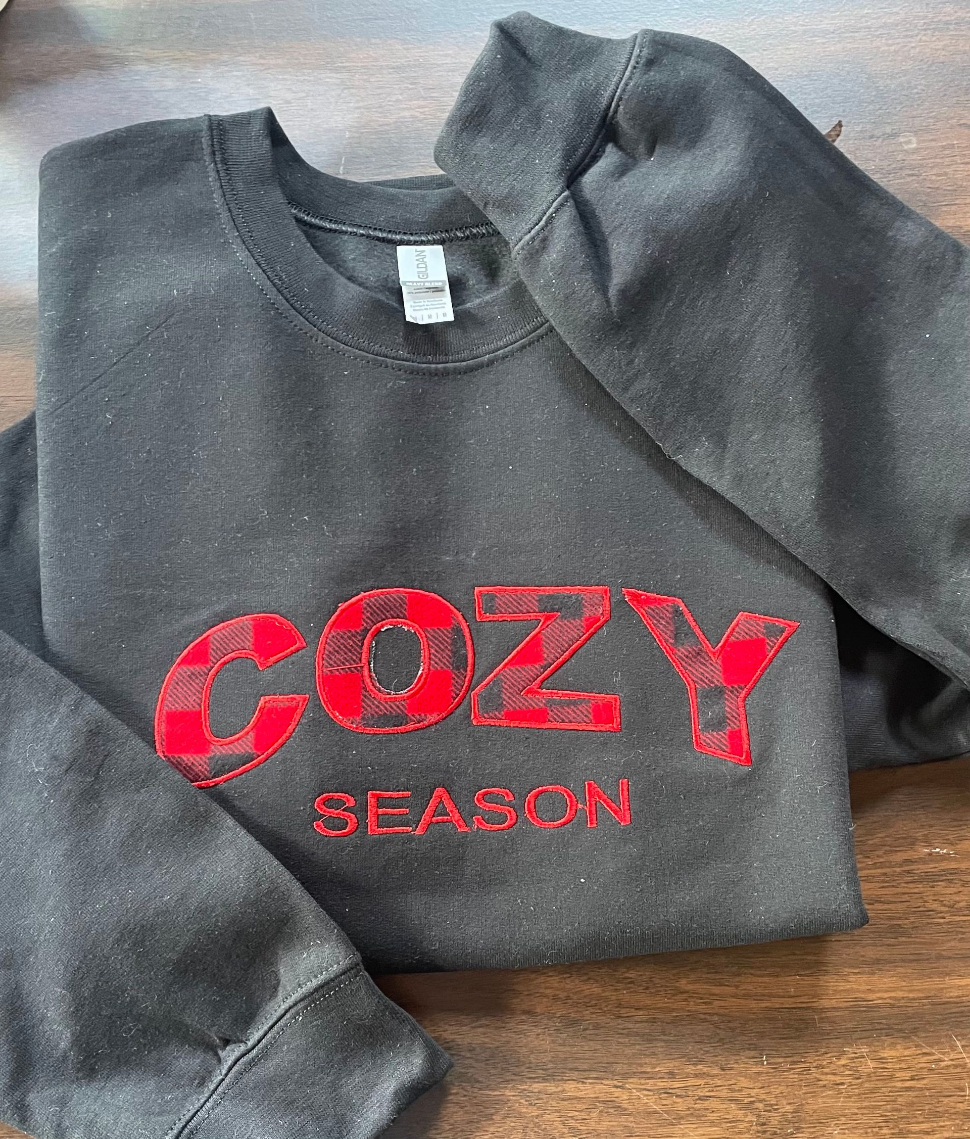 Cozy Season embroidered shirt
