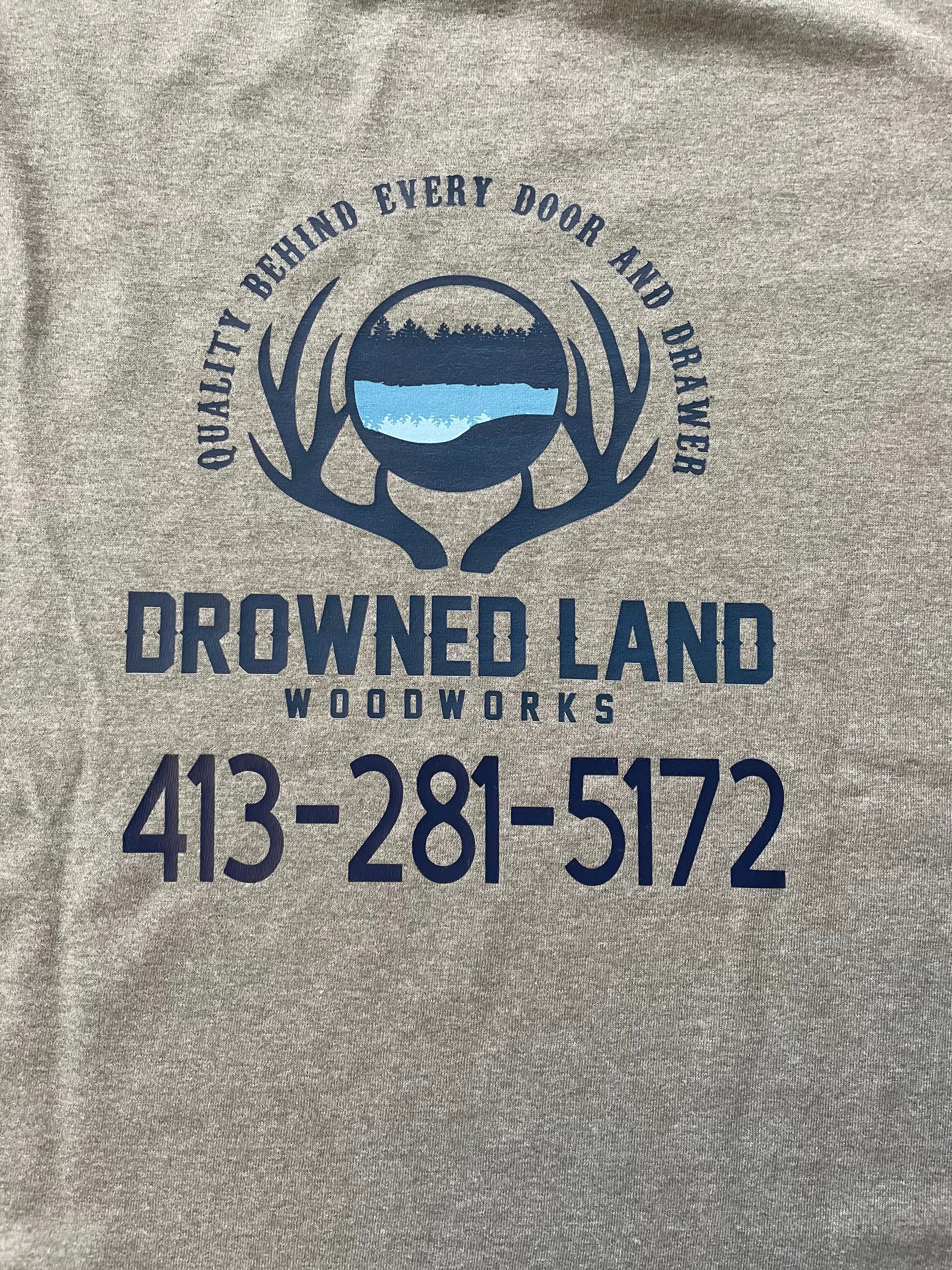Drowned Land Woodworks printed logo