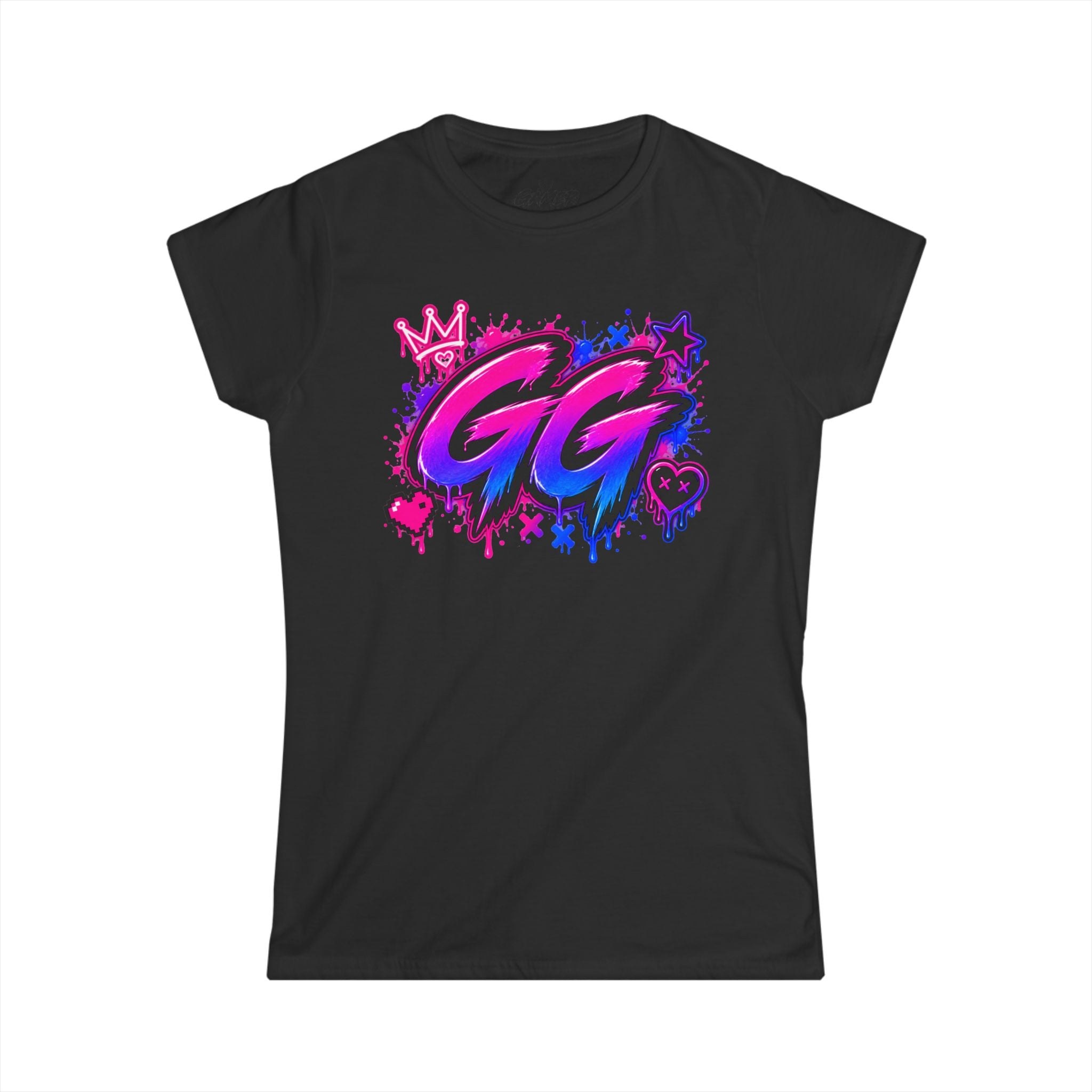 Gamer Girl Graphic T-Shirt | Women's Gaming Tee | XP Threads, view 5