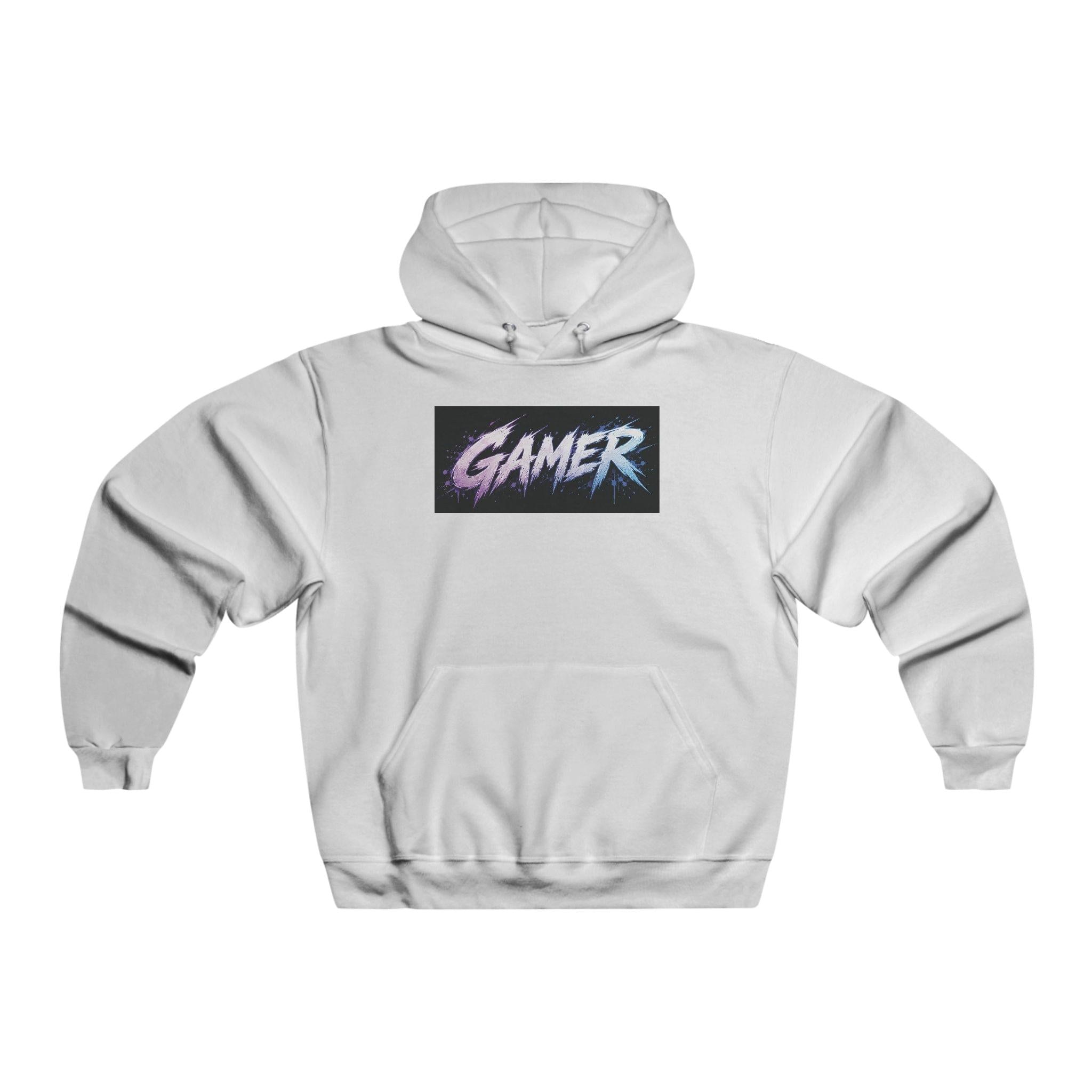 Gamer Graphic Hoodie — Retro Neon Anime Controller Design