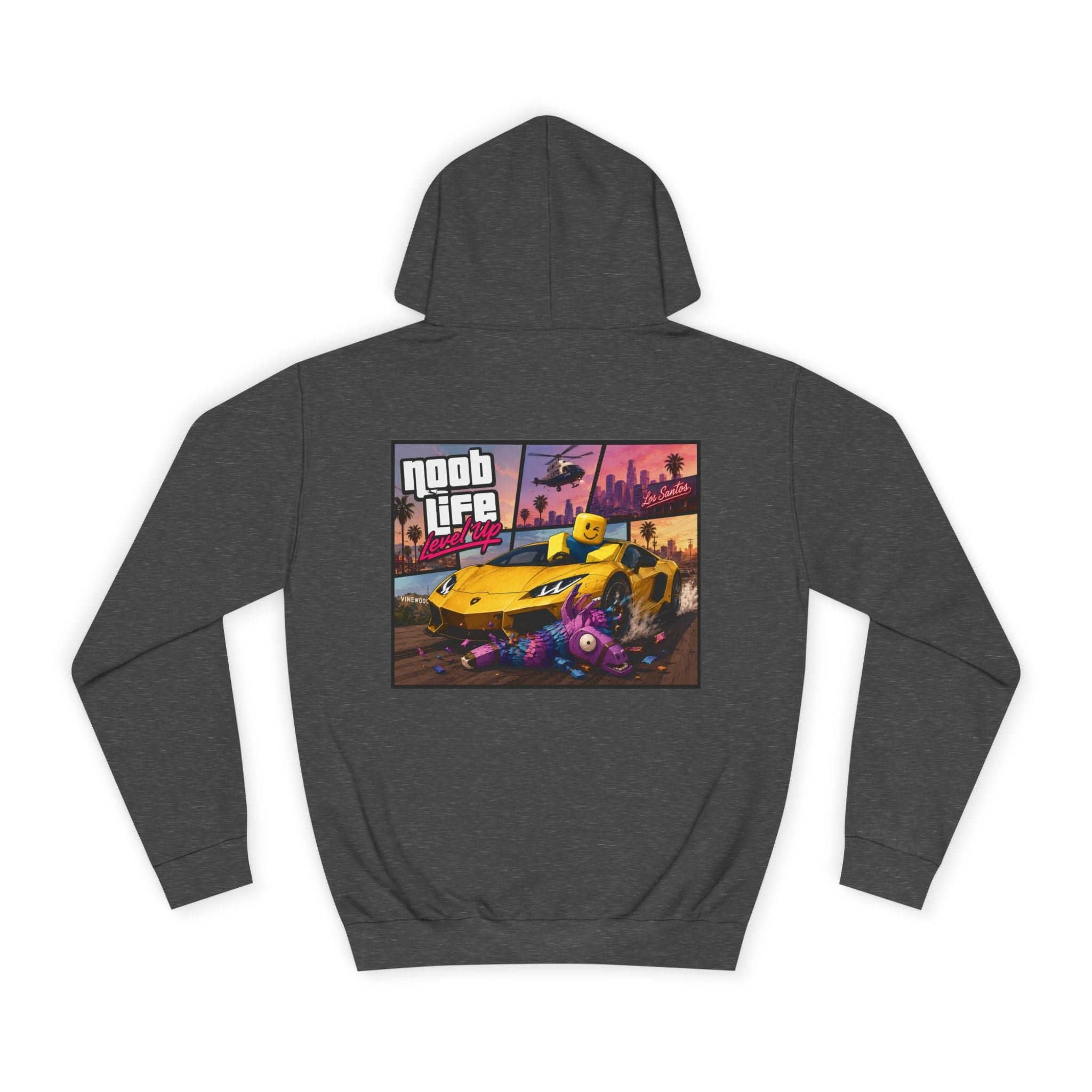Noob Life Gaming Graphic Hoodie | XP Threads