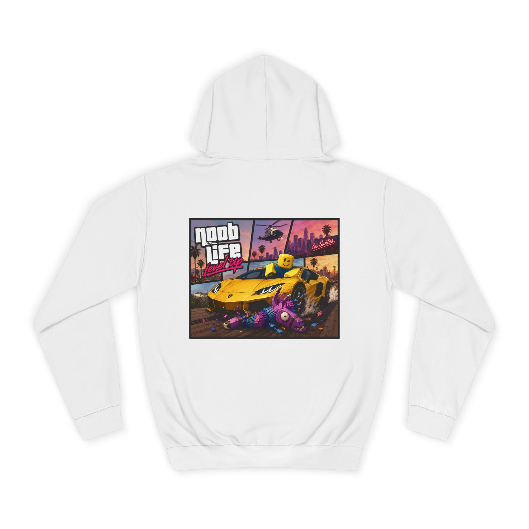 Noob Life™ Gaming Hoodie – XP Threads on front