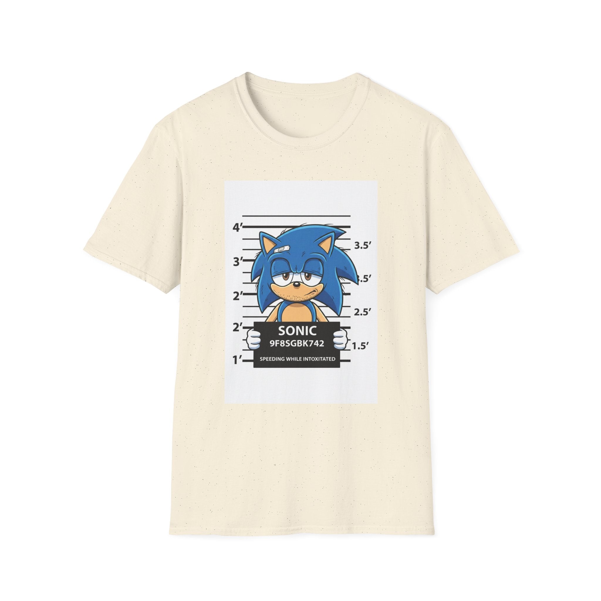 Sonic Mugshot Graphic T-Shirt, view 4
