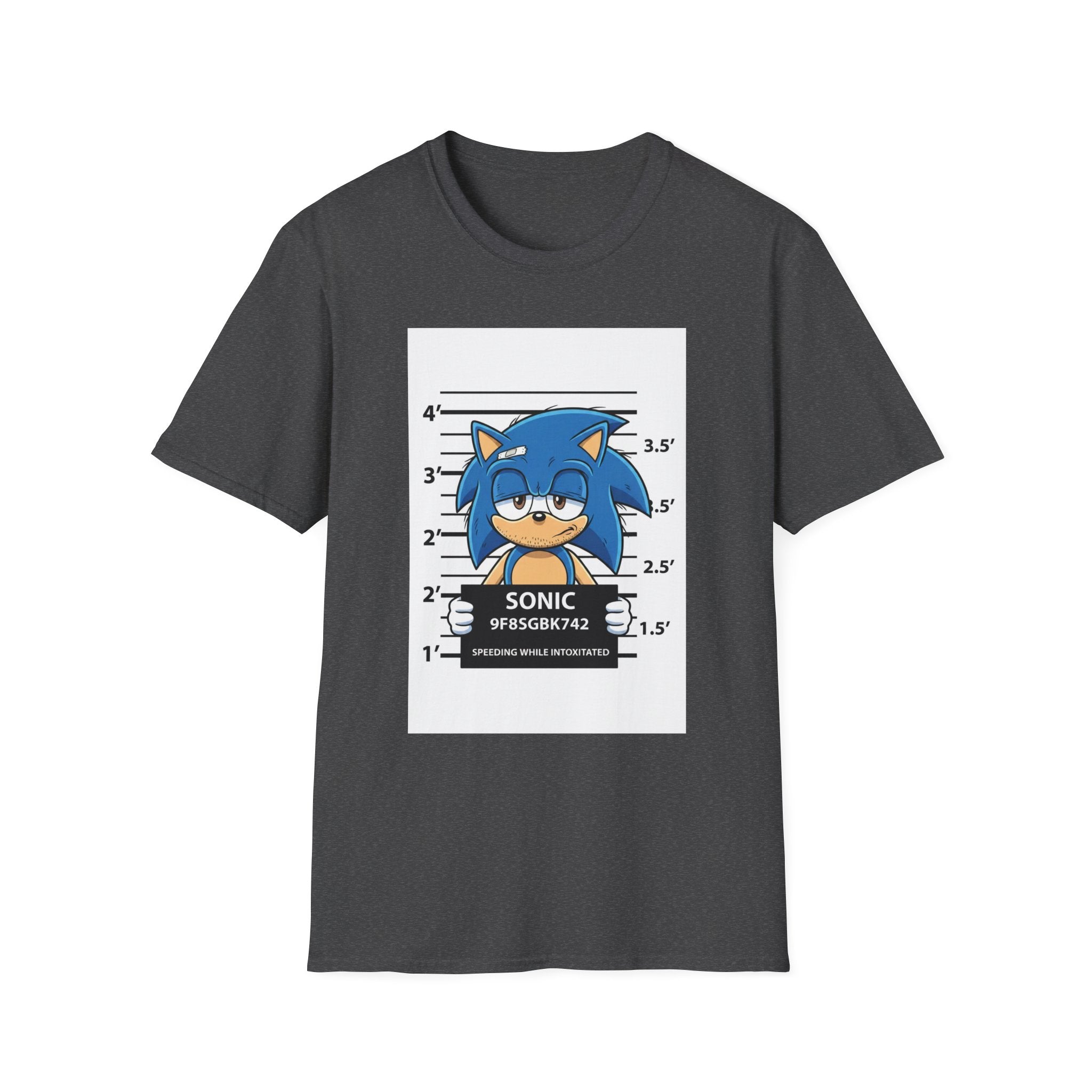 Sonic Mugshot Graphic T-Shirt, view 6