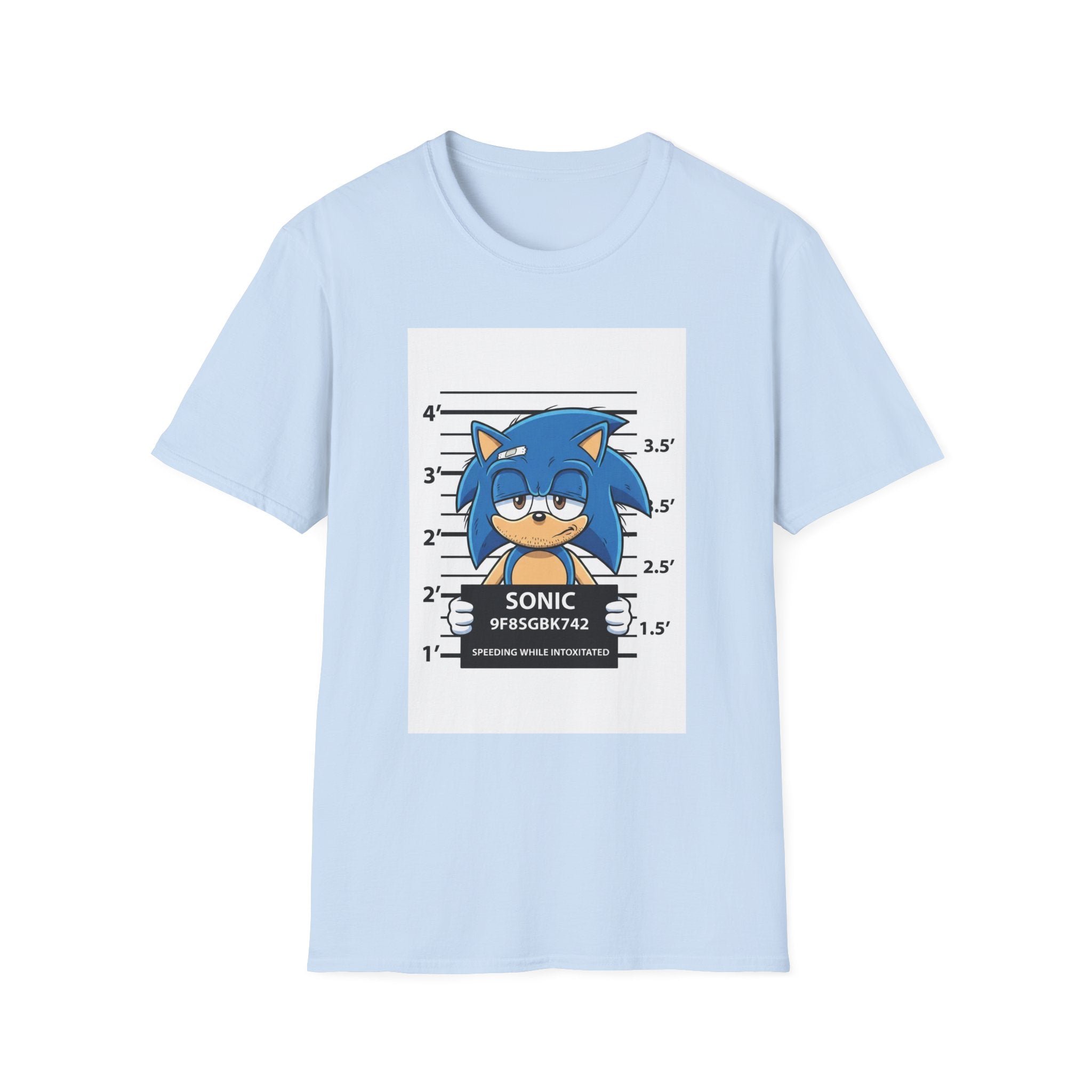 Sonic Mugshot Graphic T-Shirt, view 7