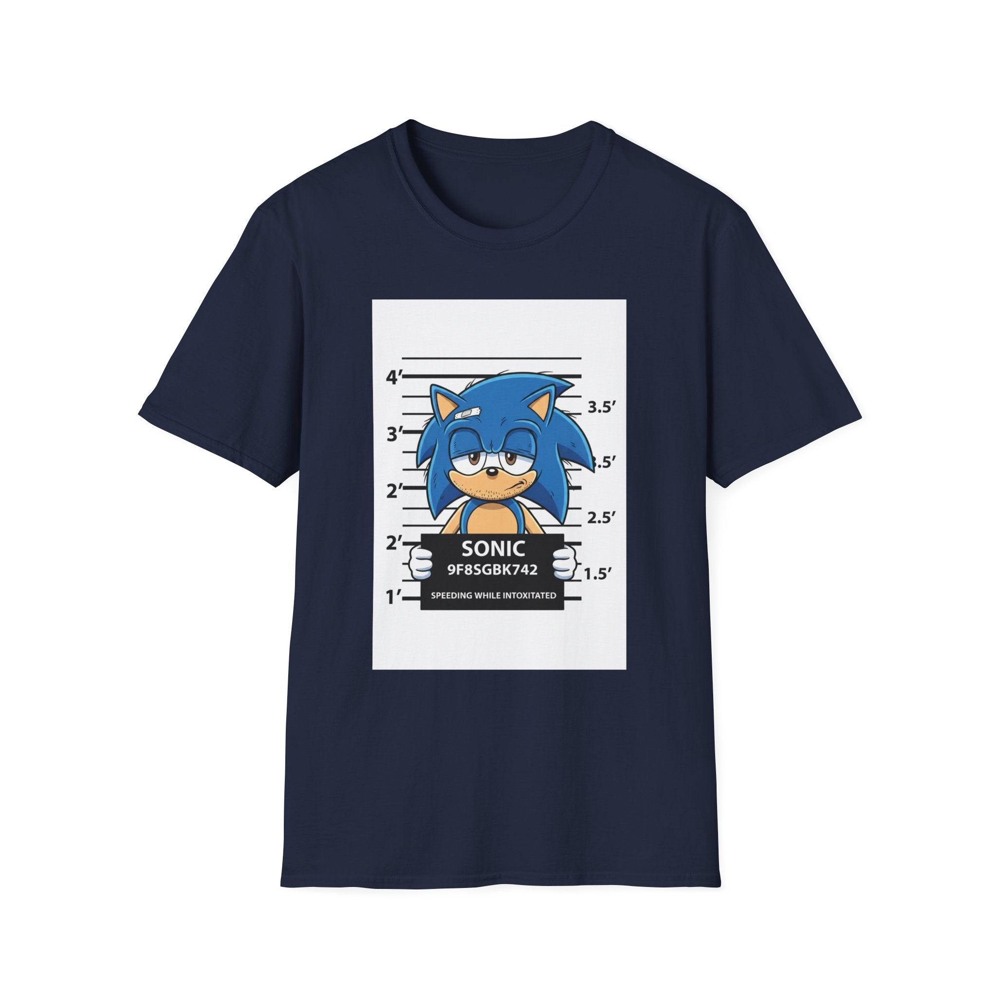 Sonic Mugshot Graphic T-Shirt, view 9