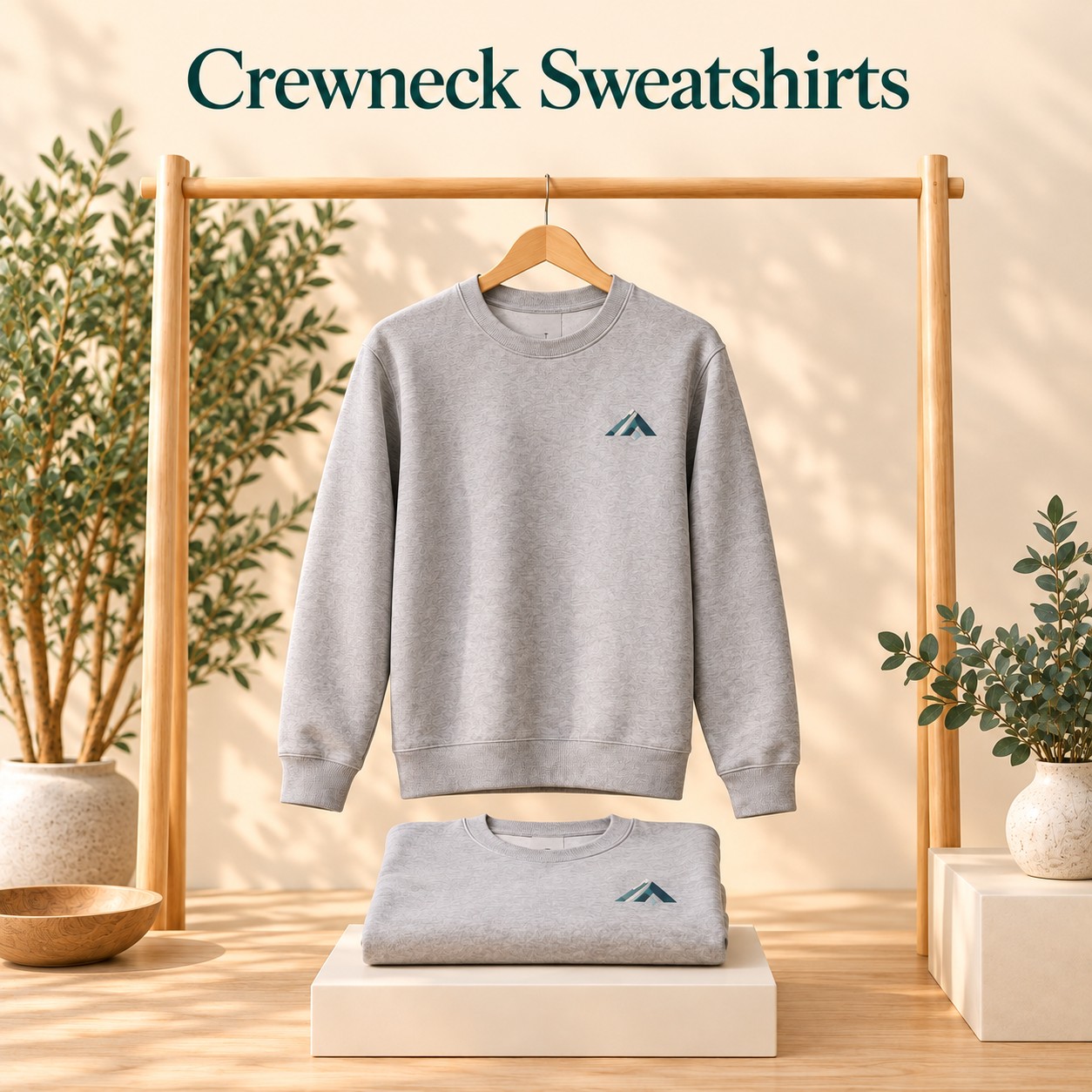 Crewneck Sweatshirts customization style example