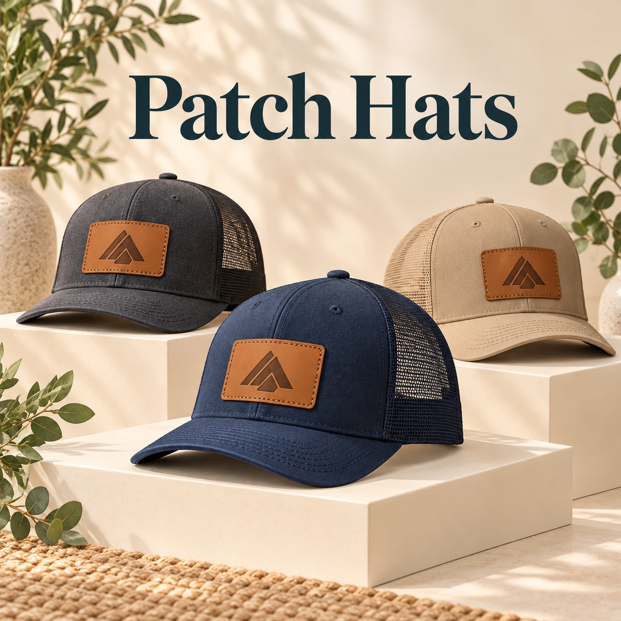 Patch & Embroidered Hats customization style example