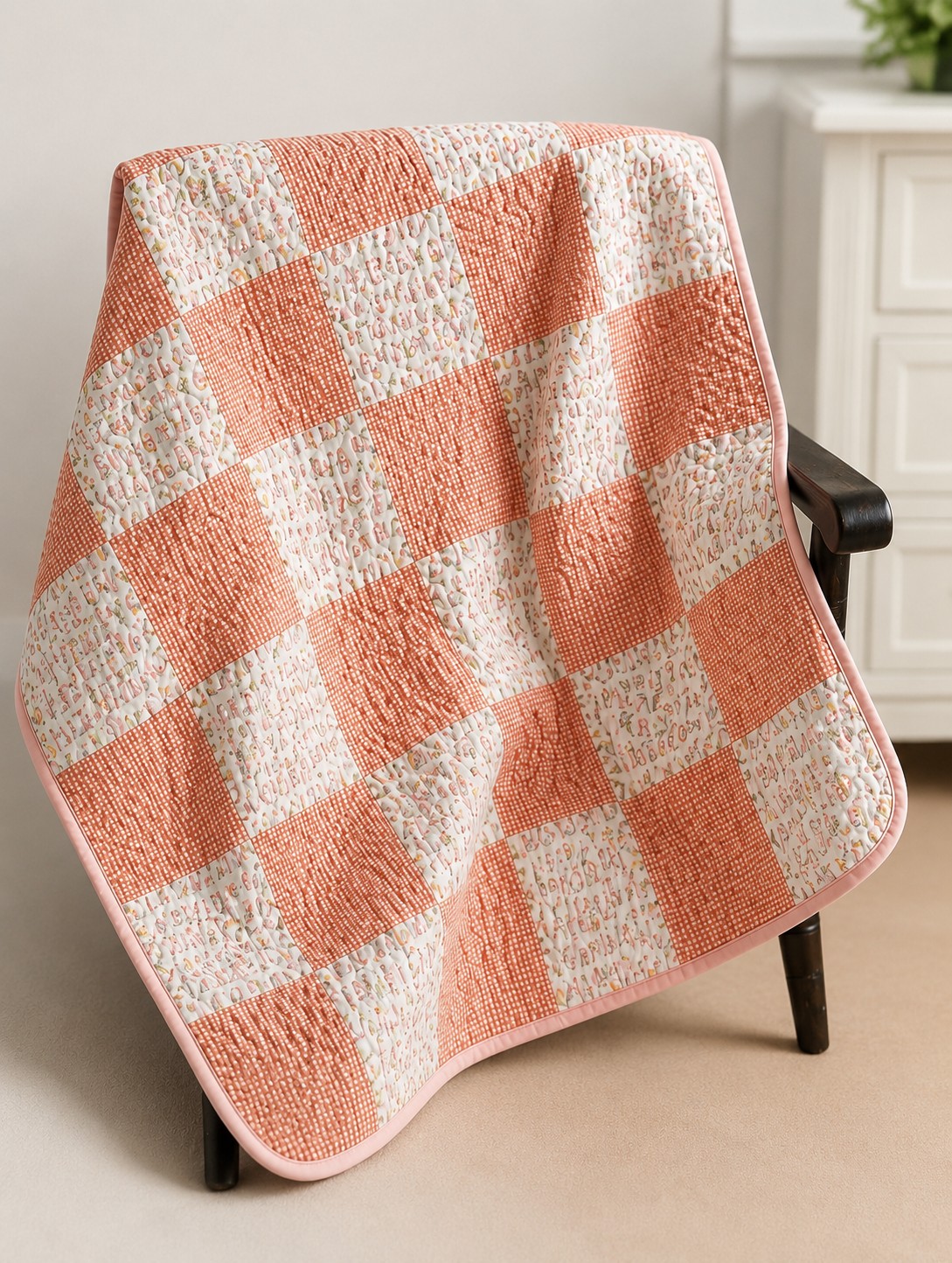 Baby Girl Patchwork Quilt