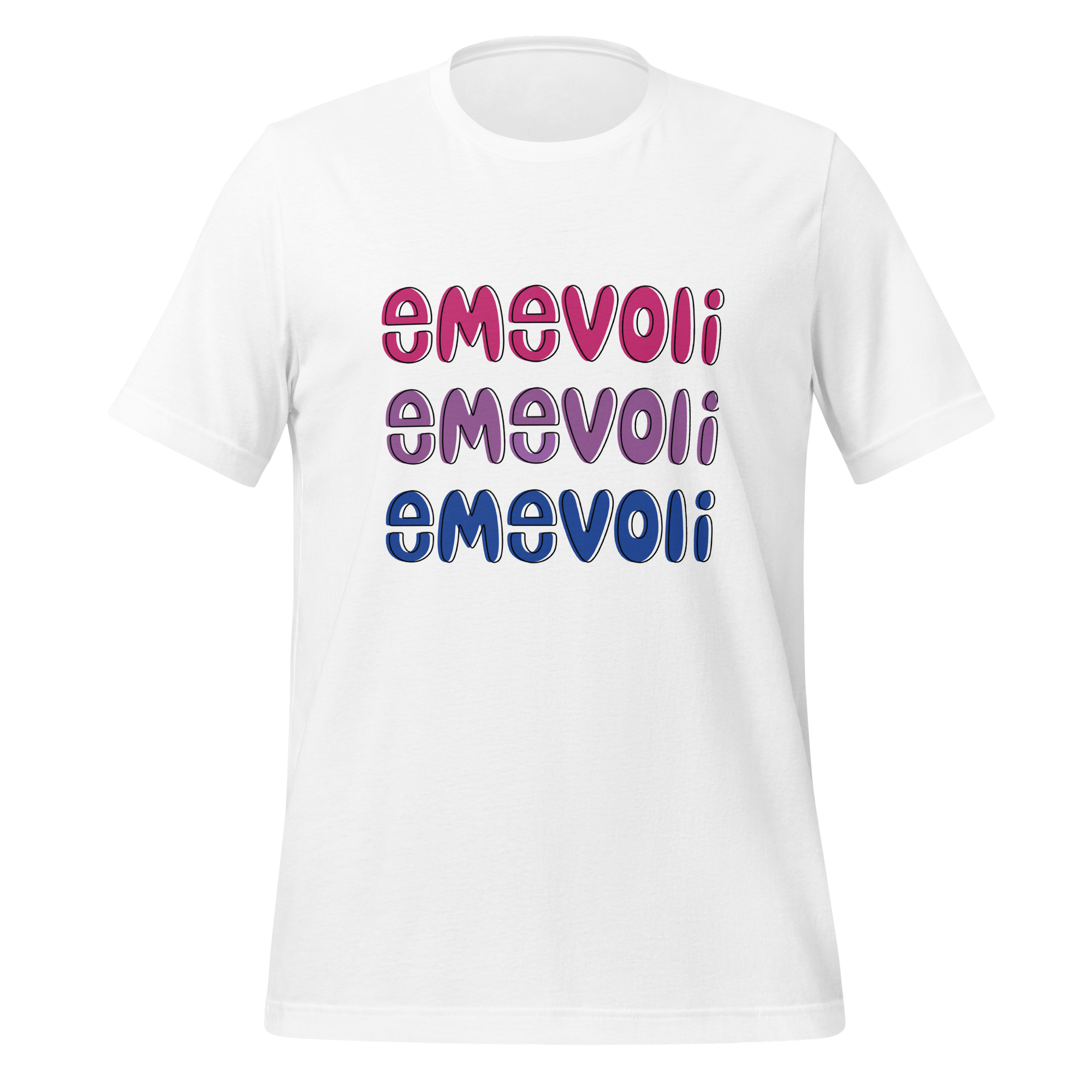 emevoli | BISEXUAL Colors | Unisex T-Shirt