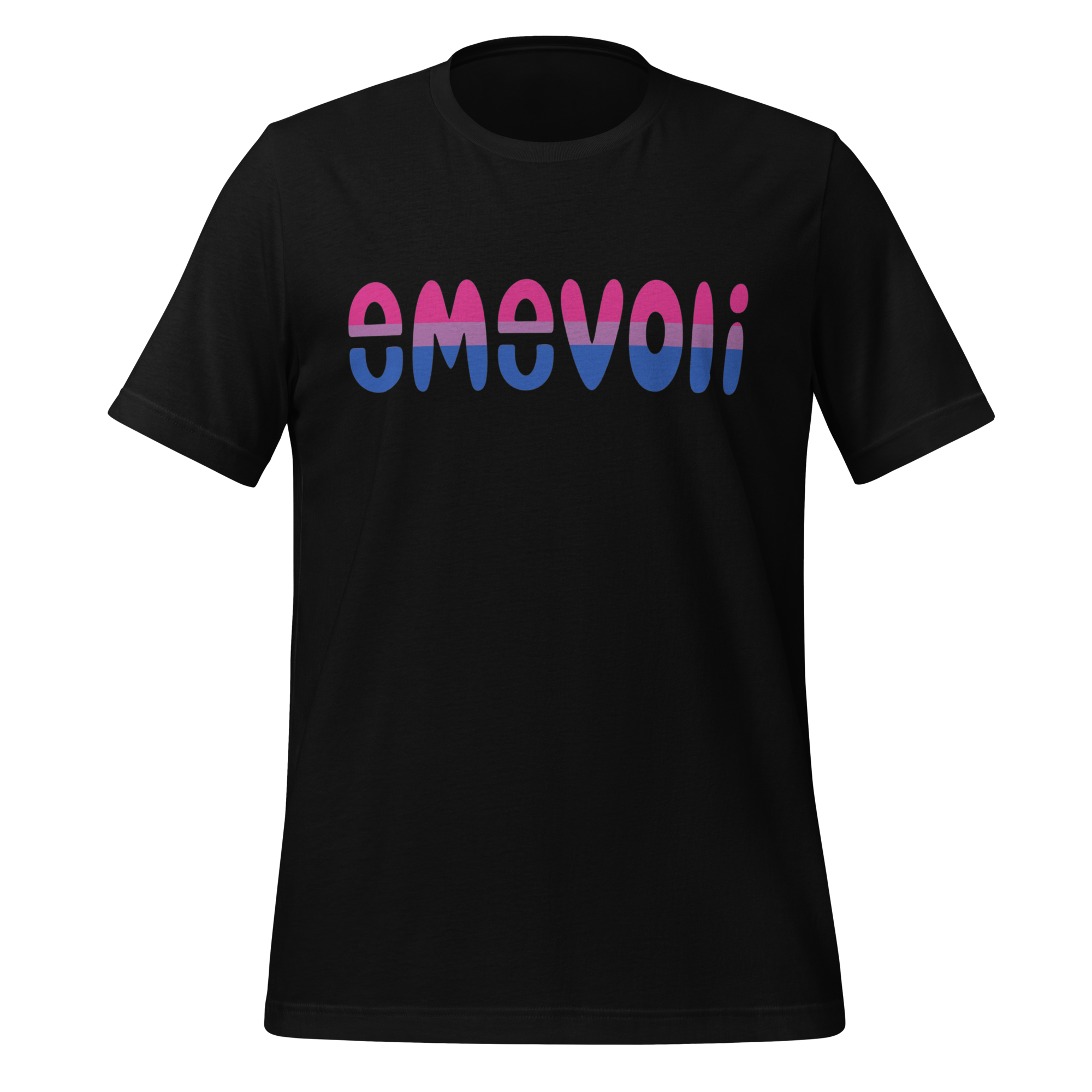 emevoli | Bisexual Flag Colors | Unisex t-shirt