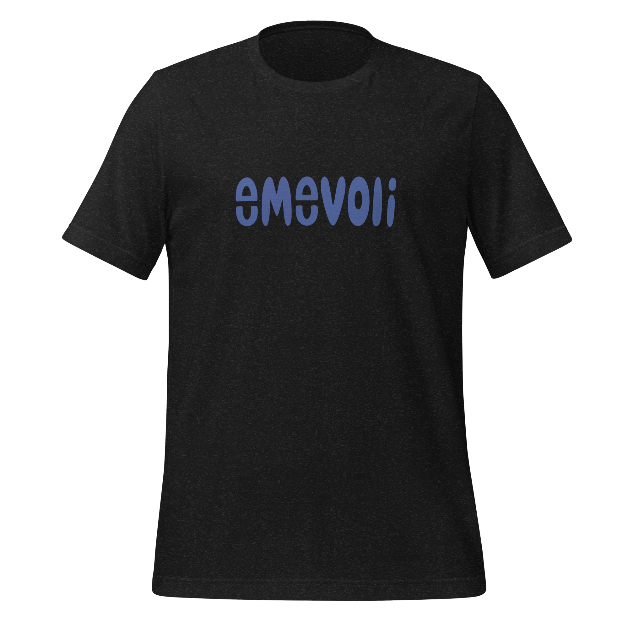 emevoli | Blue Text | Adult Unisex T-Shirt