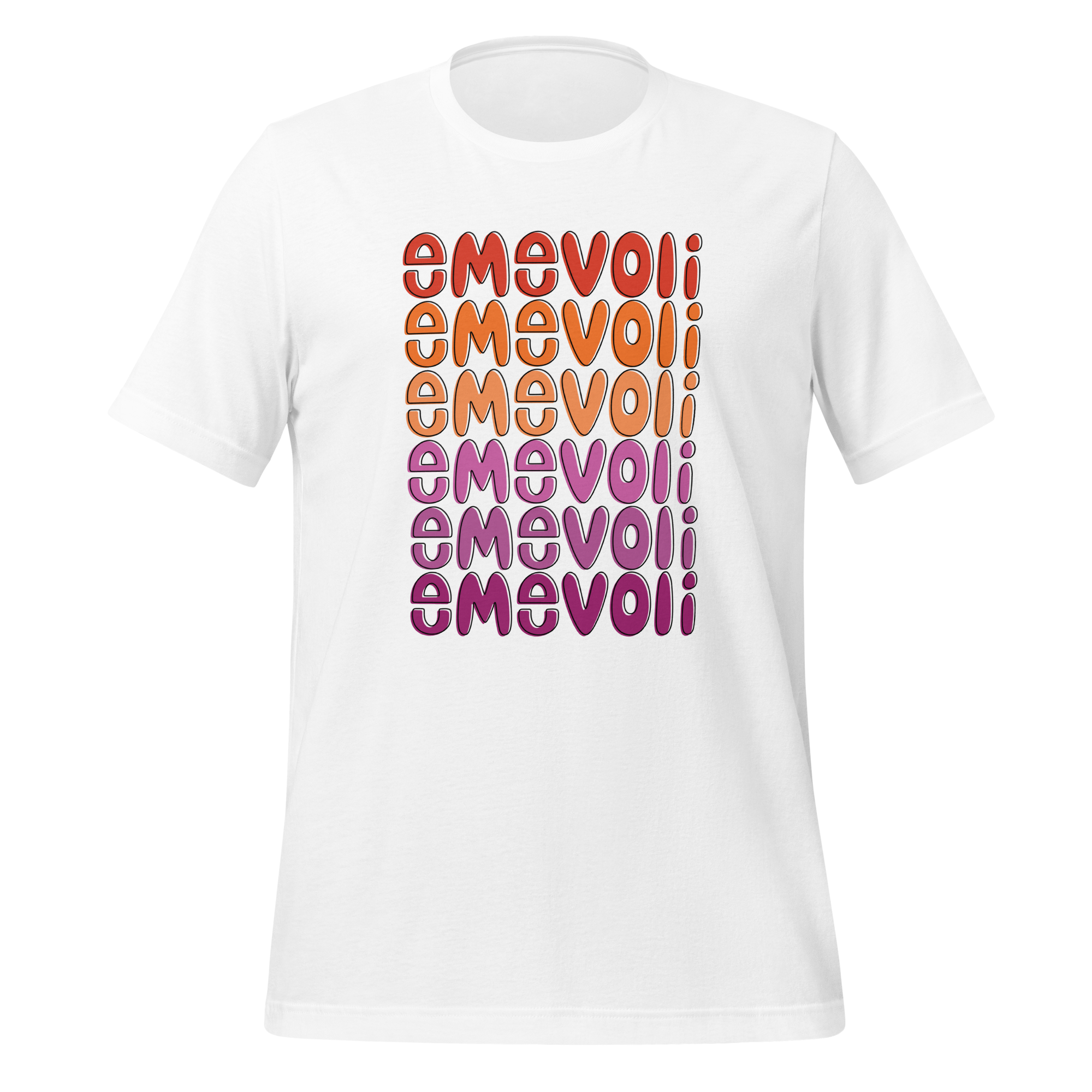 emevoli | LESBIAN Colors | Unisex T-Shirt