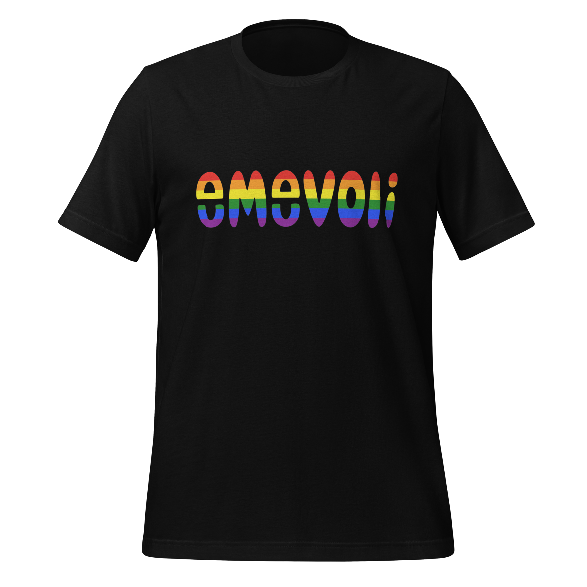 emevoli | Pride Flag Colors | Unisex t-shirt