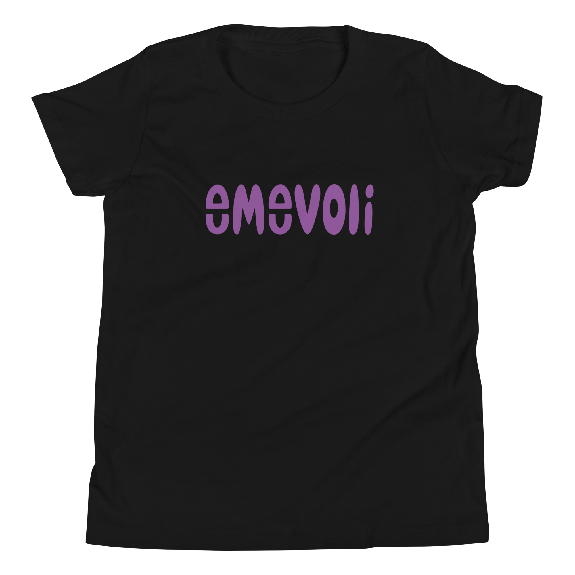 emevoli | Purple Text | T-Shirt | Youth