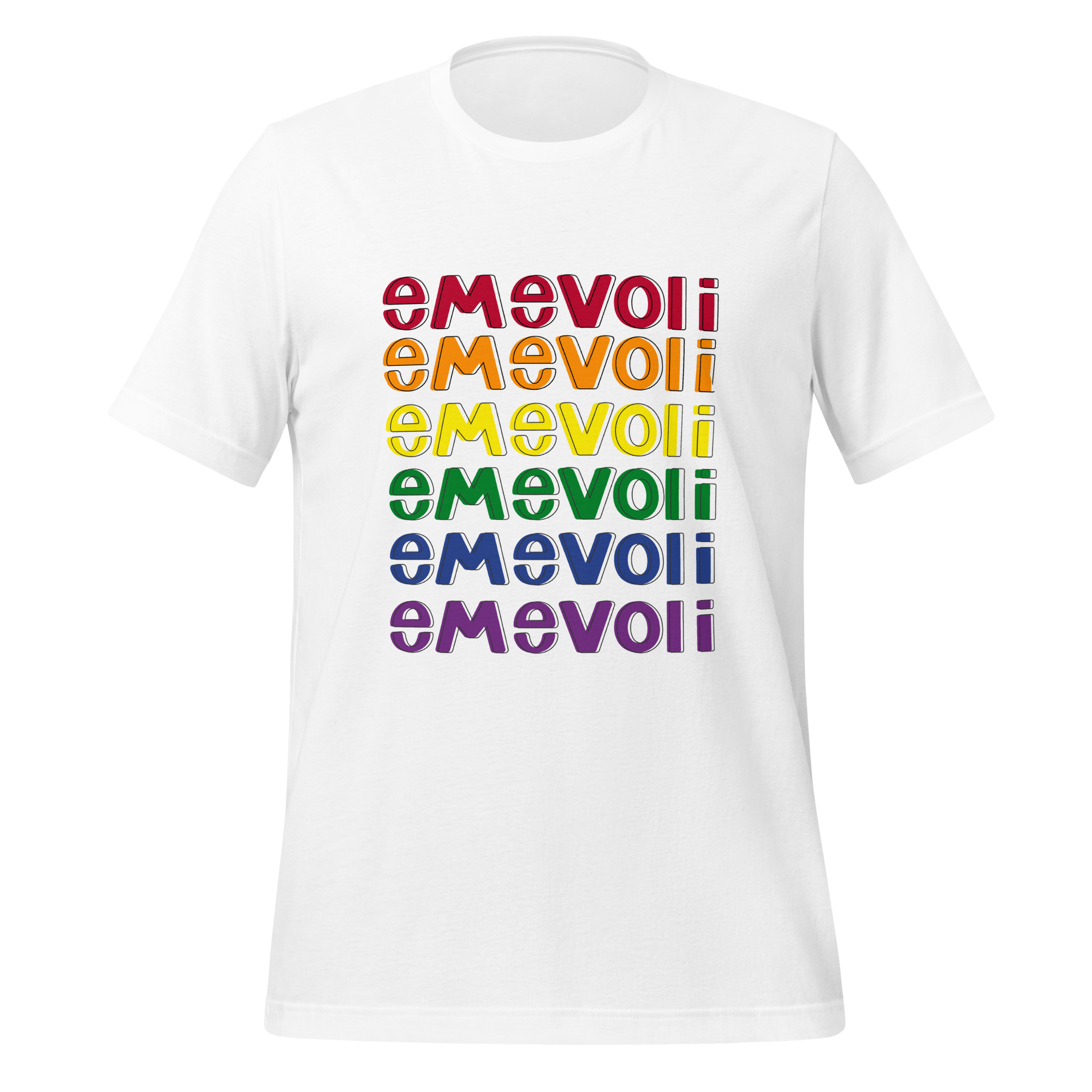emevoli | Rainbow Colors | Unisex T-shirt