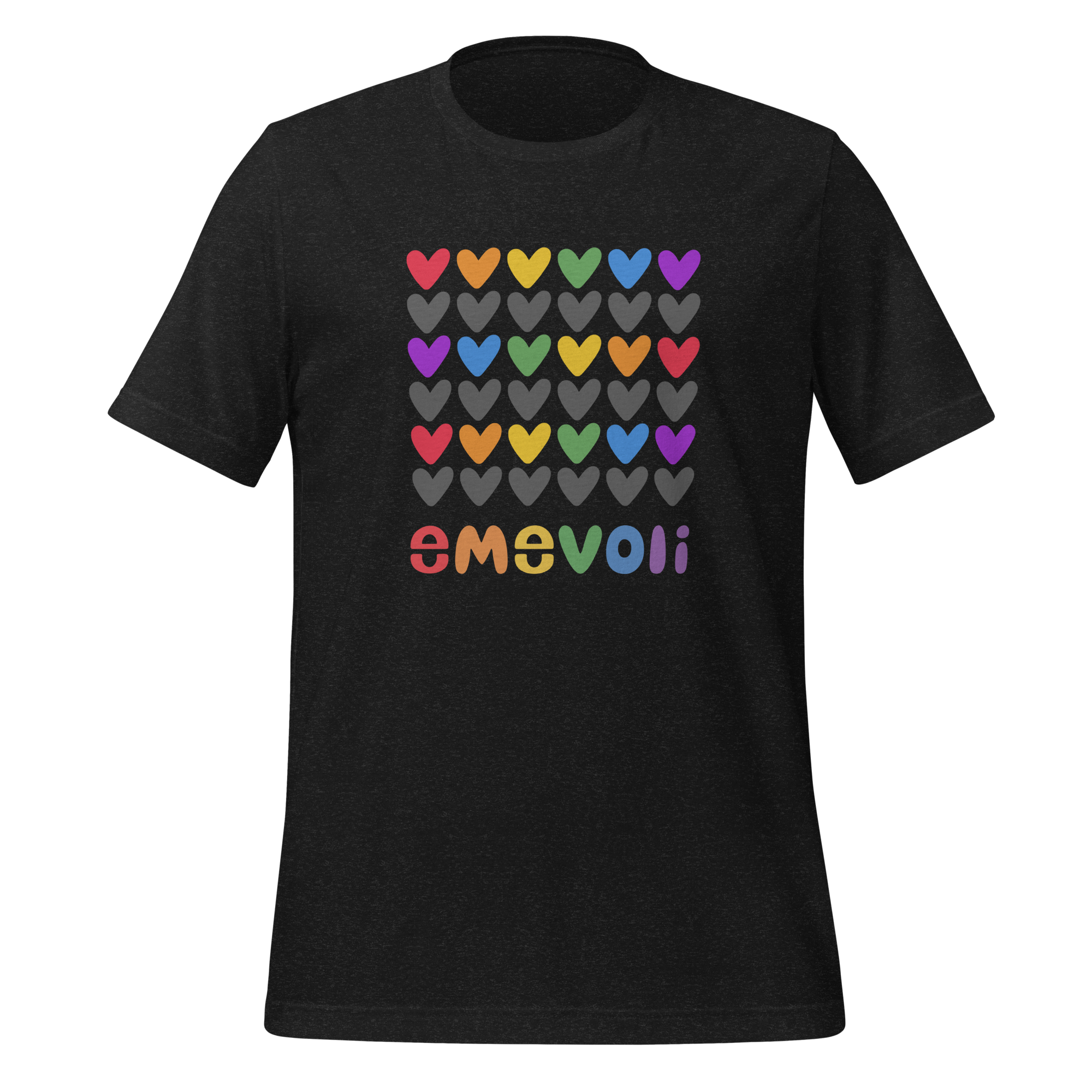 emevoli | Rainbow Rows | Unisex T-Shirt