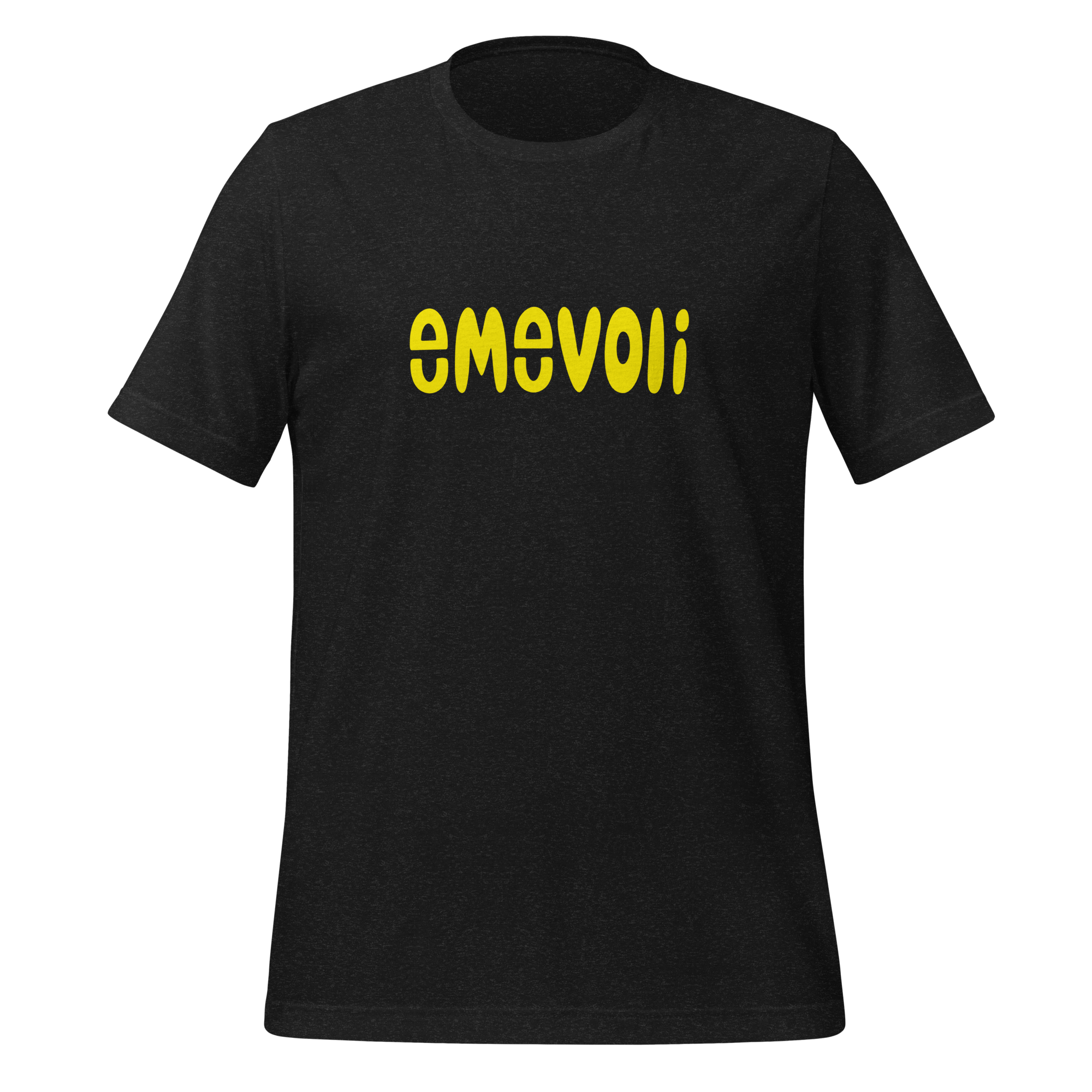 emevoli | Yellow Text | Adult Unisex T-Shirt