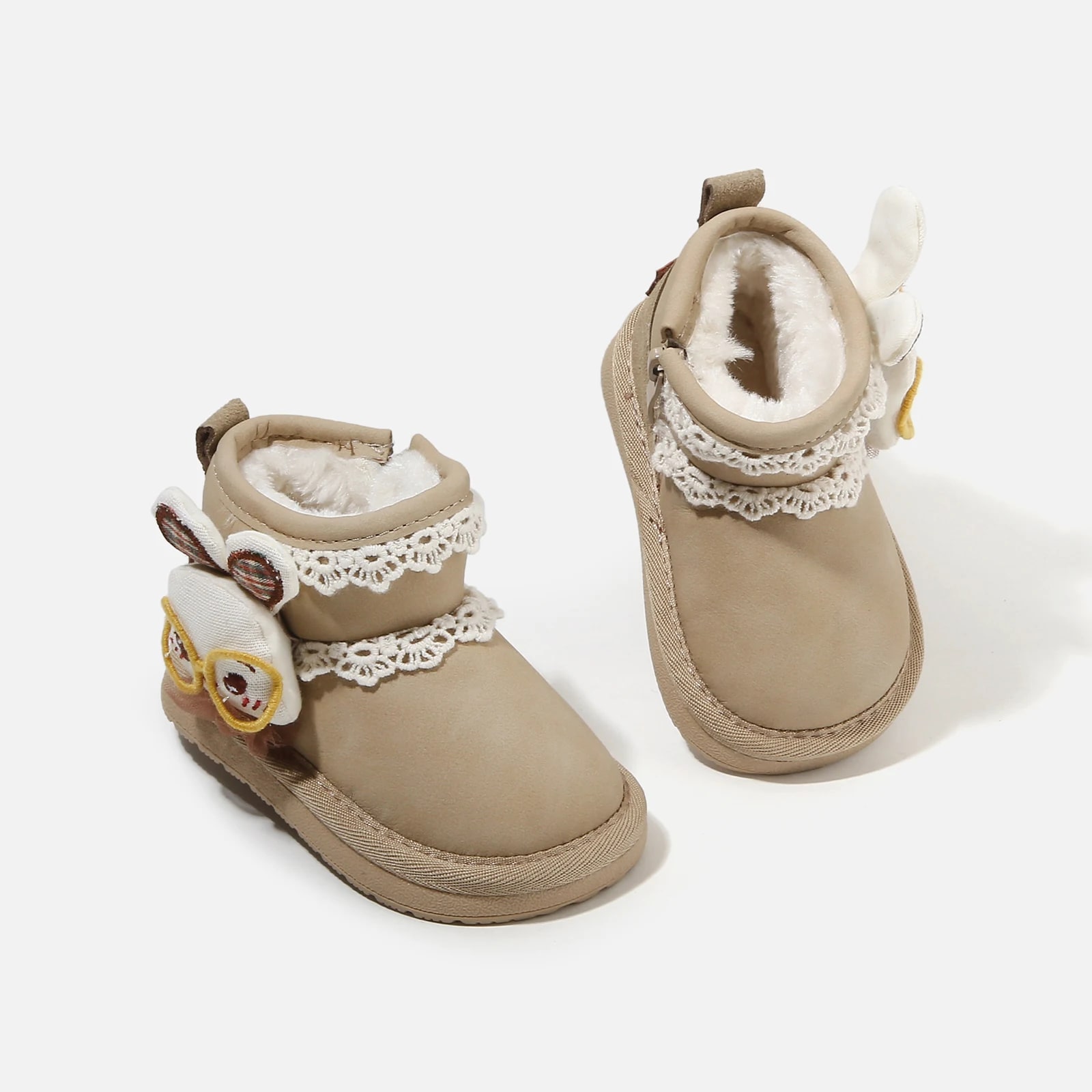 Cute Cartoon Fleece-Lined Warm Shoes product photo
