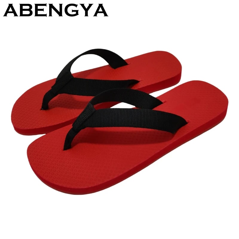 2025 Summer Hot Red Sole Flip Flops Flat Slippers For Women&Men Thick Sole Lazy Mules Casual Vacation Beach Slides Couple Shoes product photo