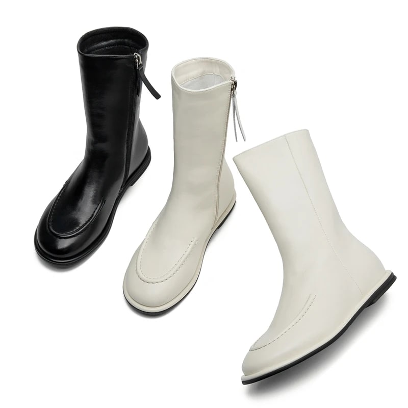 Genuine Leather Short Boots product photo