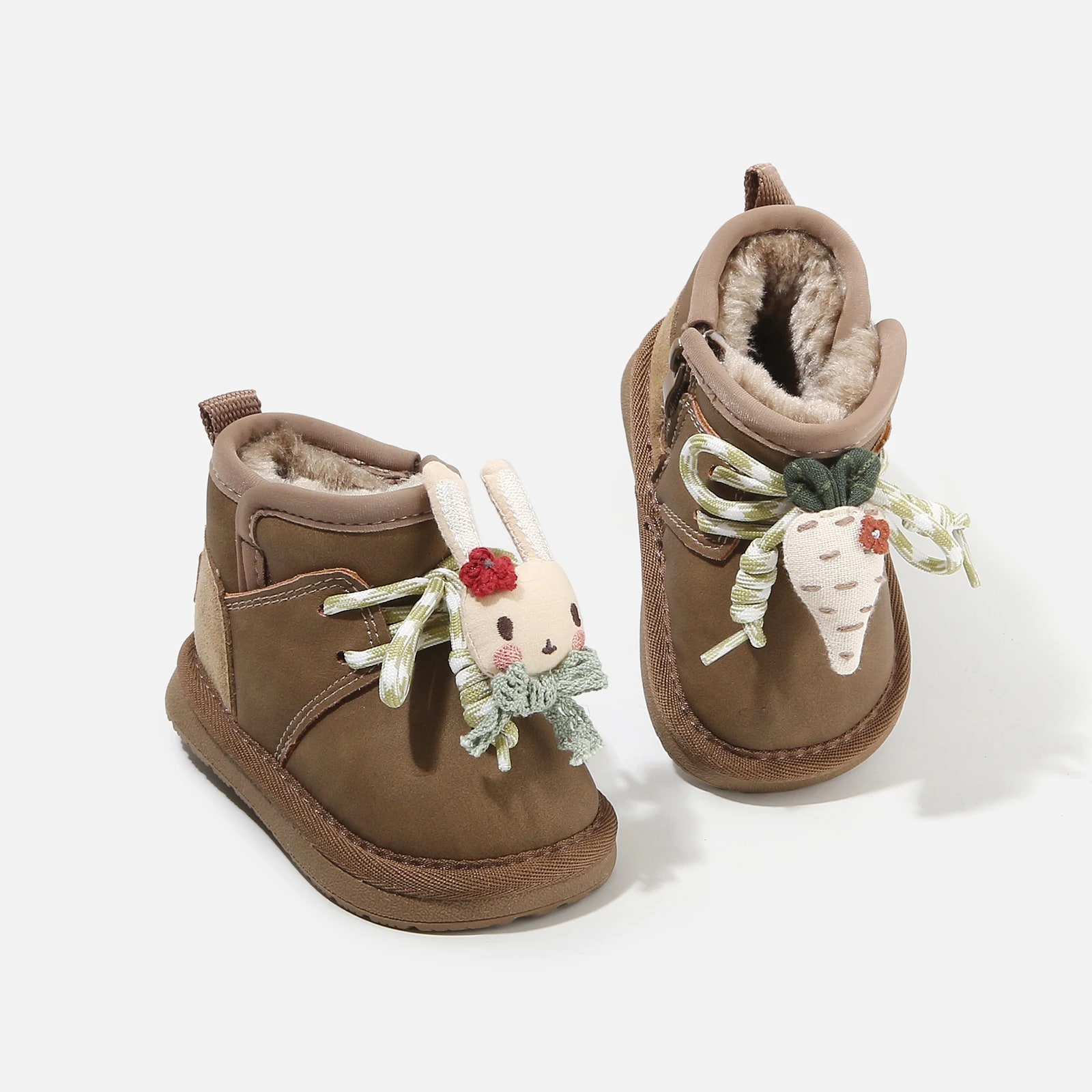 Plush Warm Toddler Walking Shoes product photo