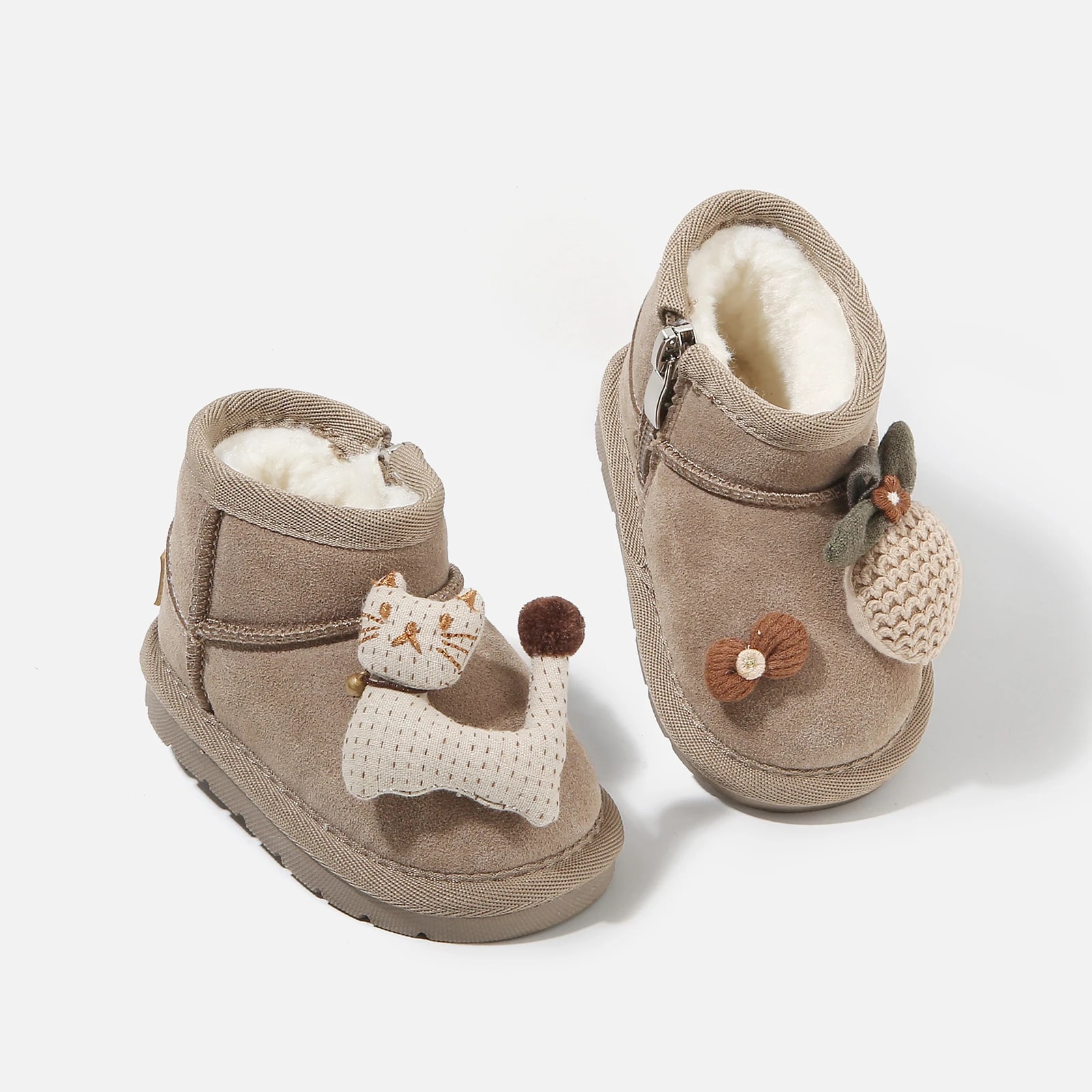 Baby Girl's Plush Winter Boots product photo