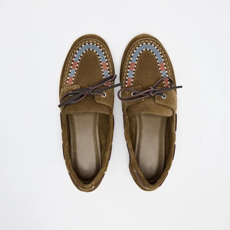 Banyiyou Embroidered Loafers product photo