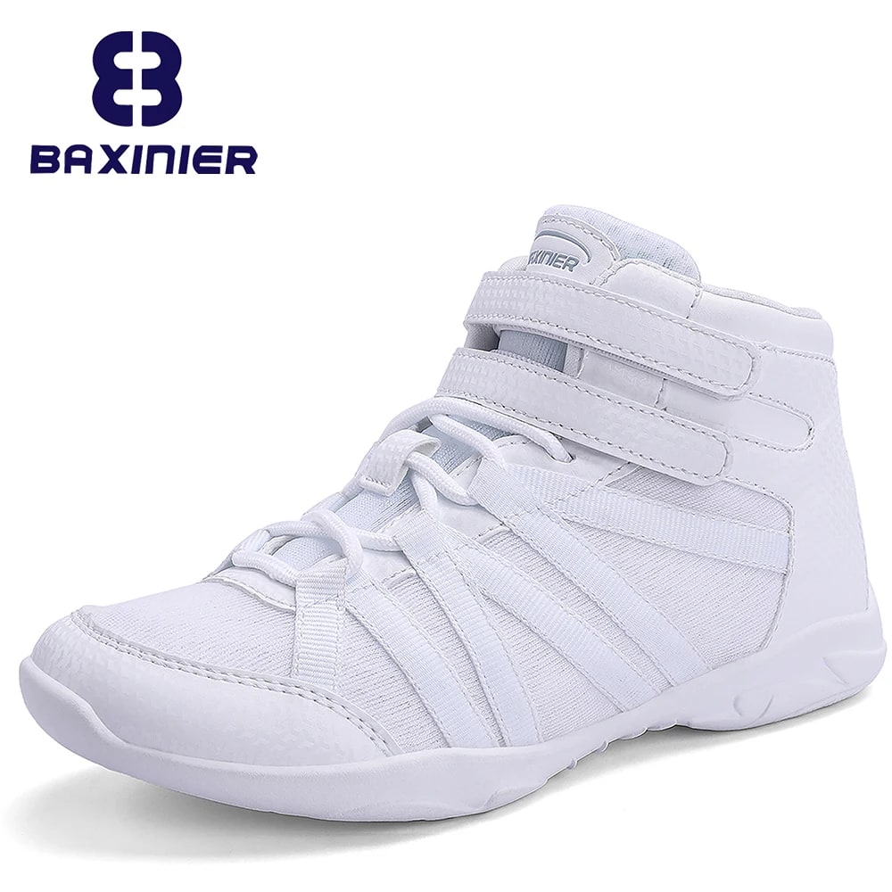 BAXINIER Girls High Top Cheerleading Shoes – Youth Competition Sneakers product photo