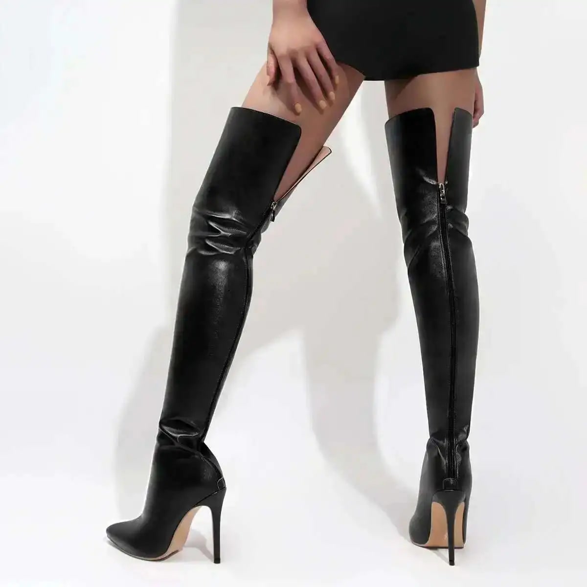 Over-the-Knee High Heel Boots product photo
