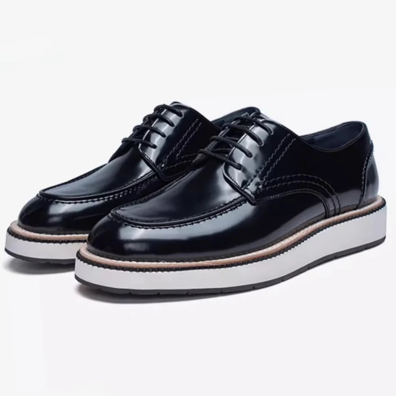High-End Comfortable British Derby Shoes product photo
