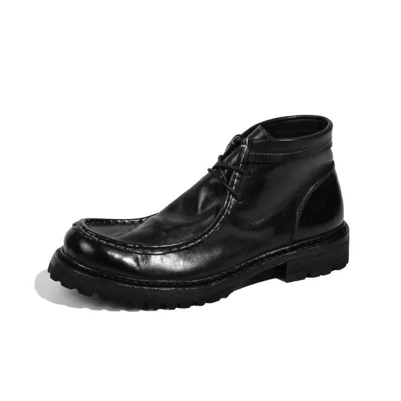 British Style Genuine Leather Men's Boots product photo