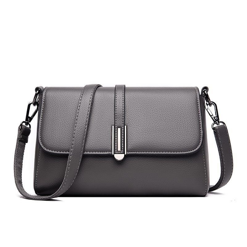 Casual PU Microfiber Leather Single Shoulder Crossbody Bag product photo