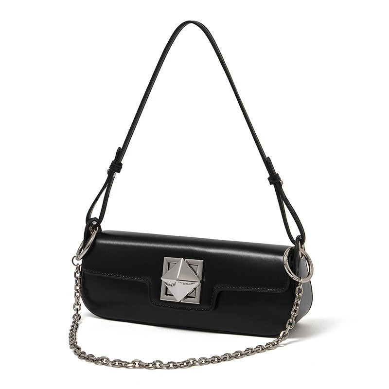 Genuine Leather Korean-style Fashionable And Minimalist Small Square Bag product view 6