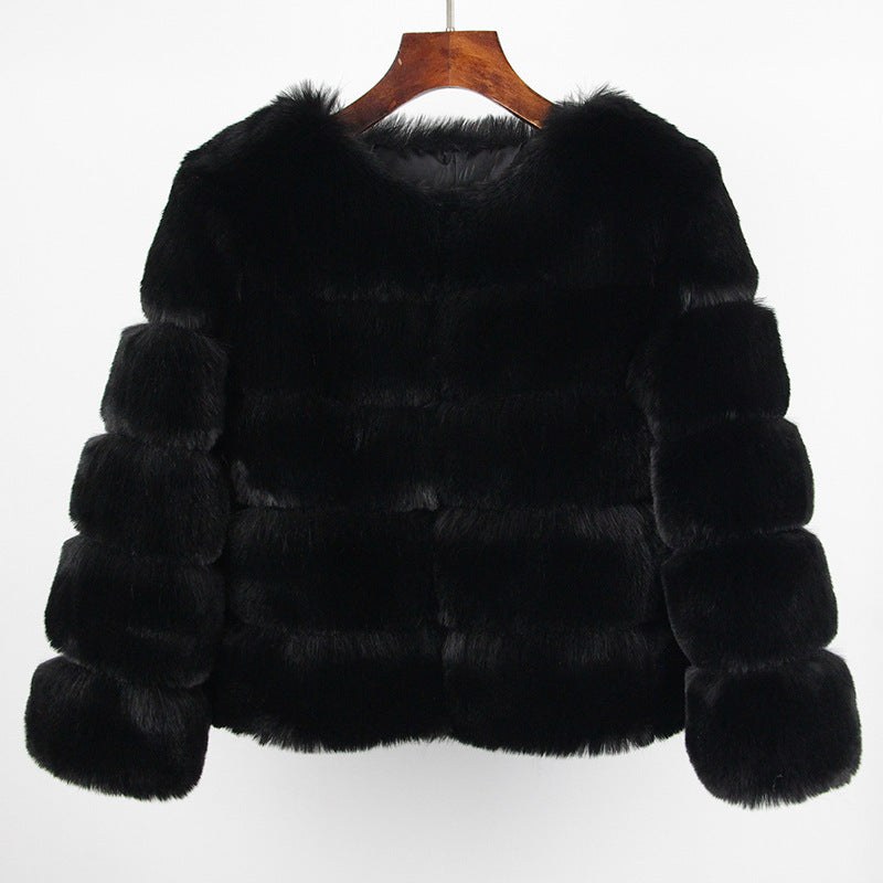 Women's Fox Faux Fur Coat product view 1