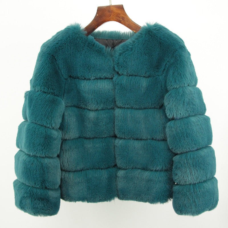 Women's Fox Faux Fur Coat product view 9