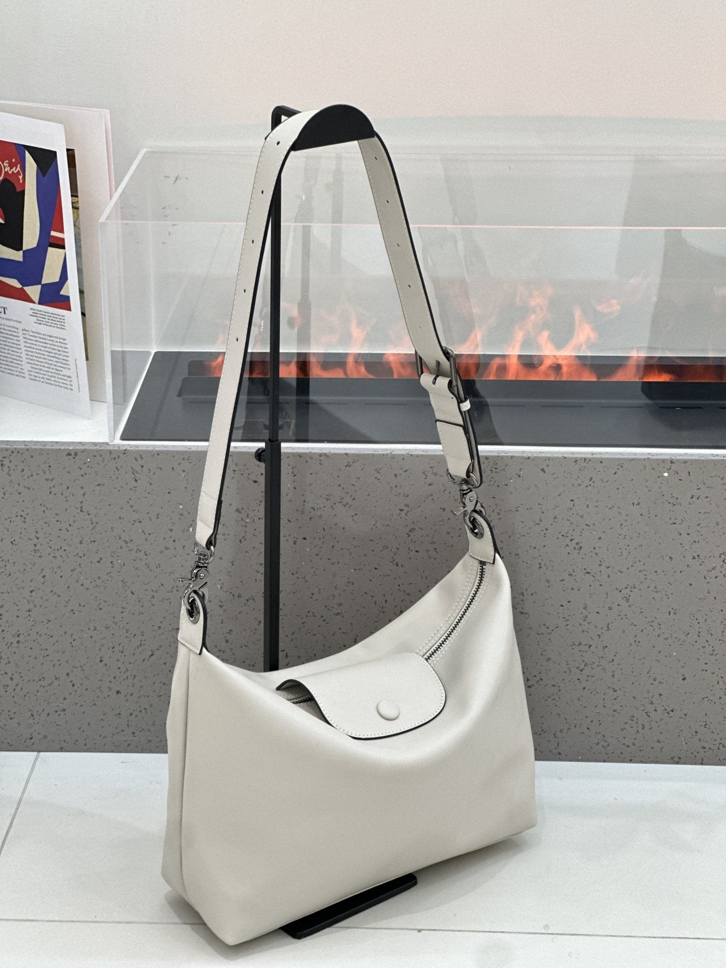 Women's Genuine Leather Hobo Shoulder Bag – Large Capacity Commuter Tote product view 5