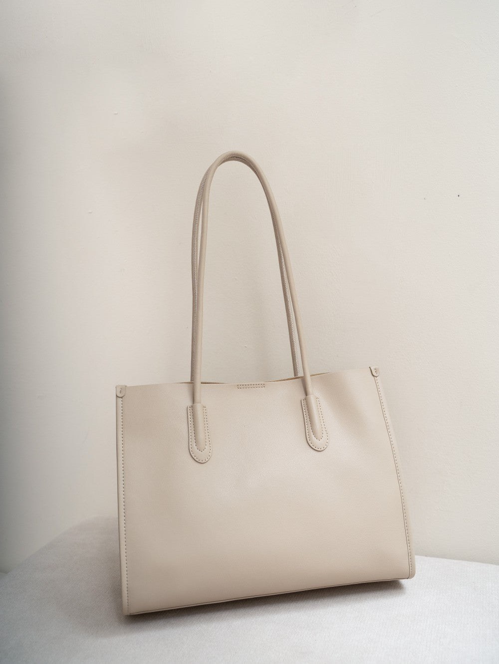 Baidii Leather Women's Bag 2025 New Commuter Tote High-End Large Capacity Cowhide Shoulder Handbag product view 1
