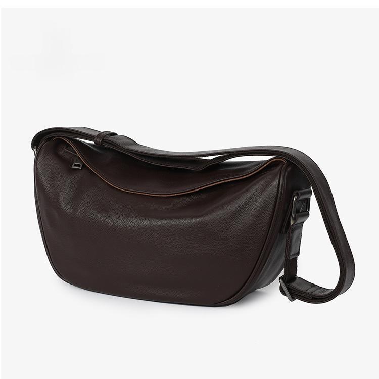 First-layer Cowhide Genuine Leather Crossbody Bag product view 3