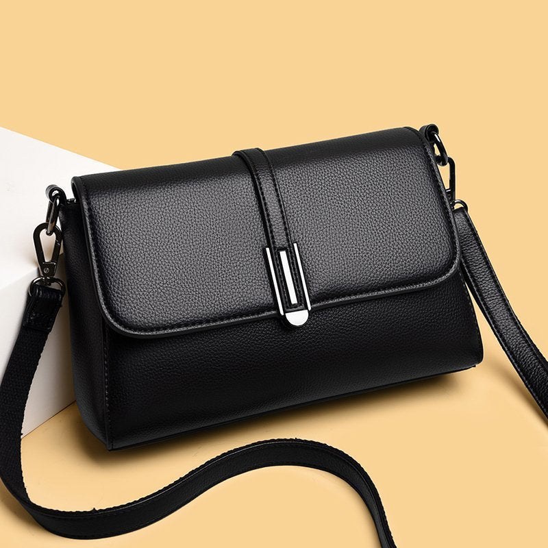 Casual PU Microfiber Leather Single Shoulder Crossbody Bag product view 2